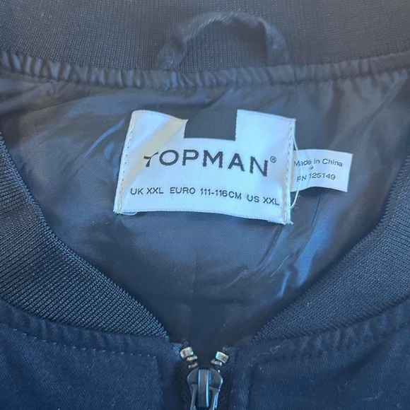 TopMan Bleacher Report Bomber Jacket - Picture 2 of 4